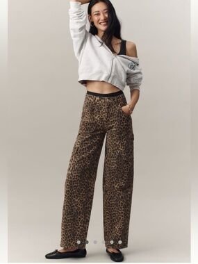 Damson Madder Leopard Pants
